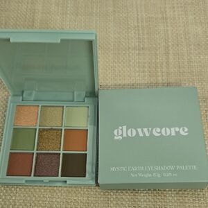 Glowcore Mystic Earth Eyeshadow Palette - Green Tones